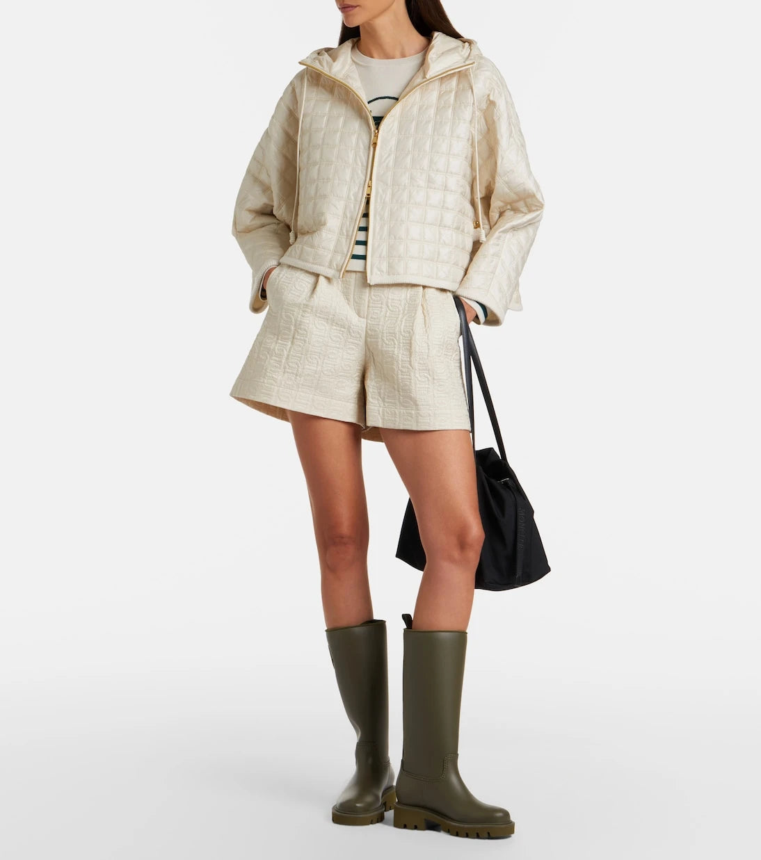 Moncler - Quilted hooded jacket