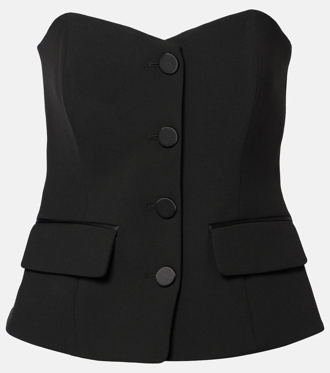 Veronica Beard - Arlette peplum corset top