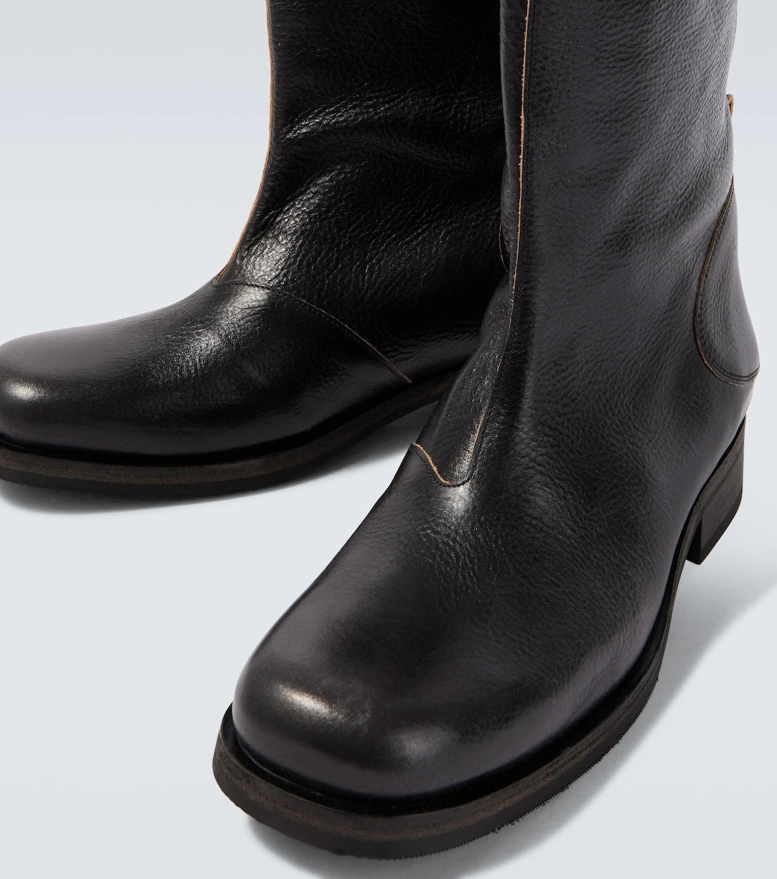 Our Legacy - Haul Camion leather mid-calf boots
