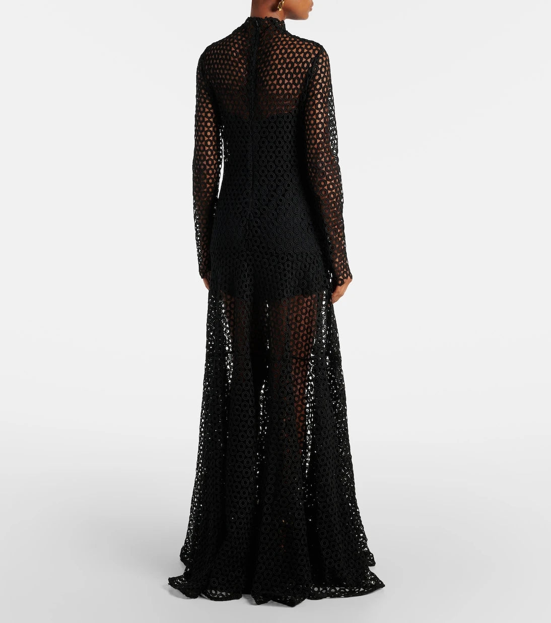 David Koma - Macramé gown