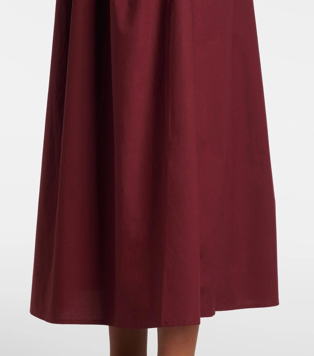 Faithfull - Alma gathered cotton maxi dress