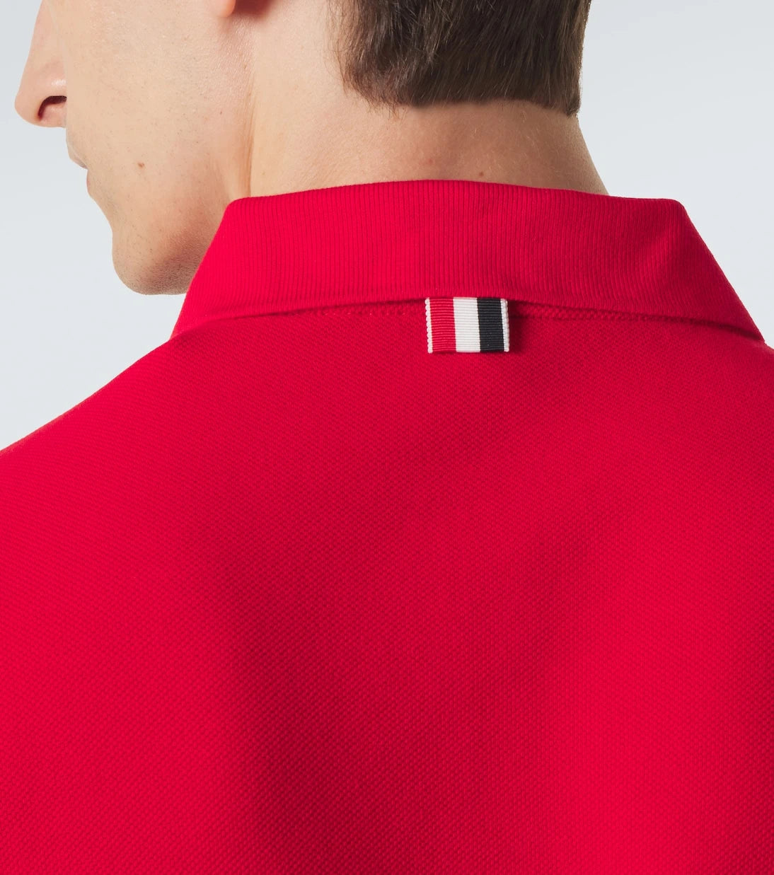 Thom Browne - 4-Bar cotton polo shirt