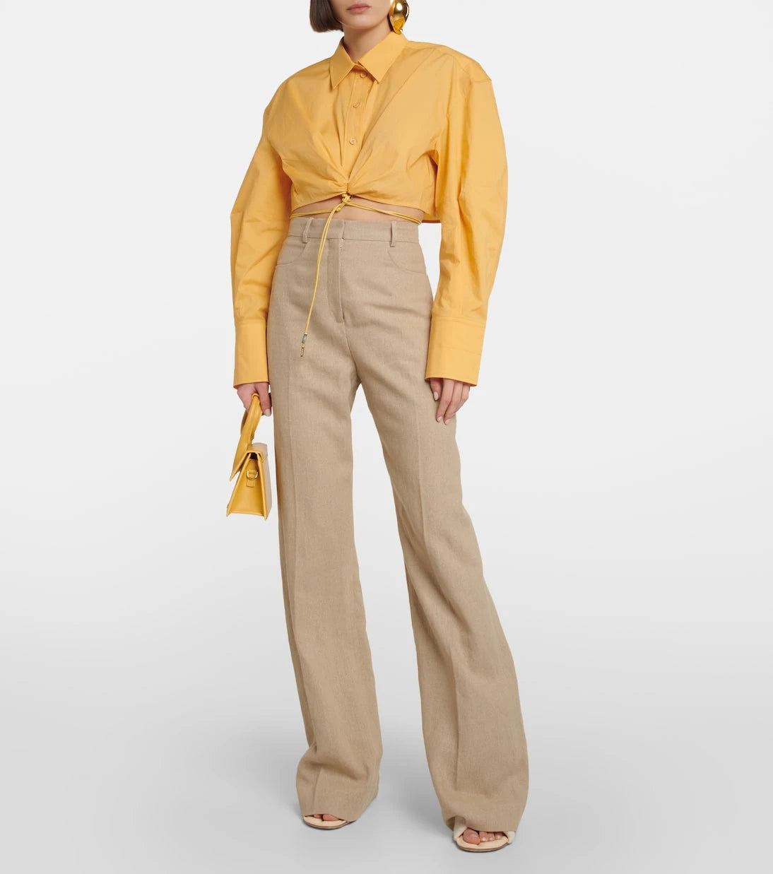 Jacquemus - La Chemise Plidao cotton poplin shirt