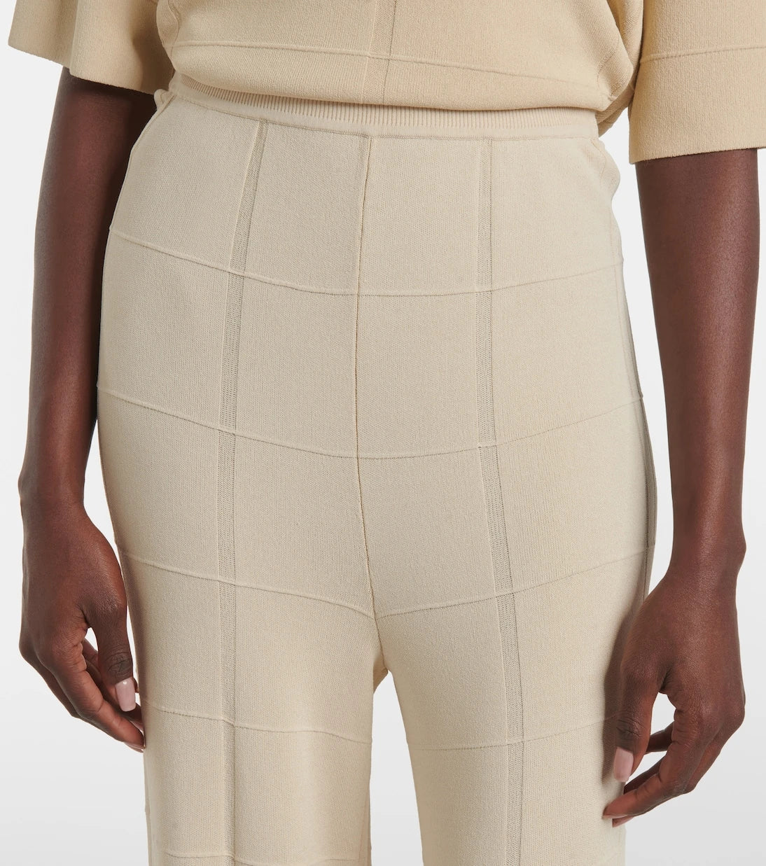 Joseph - Knitted high-rise flared pants