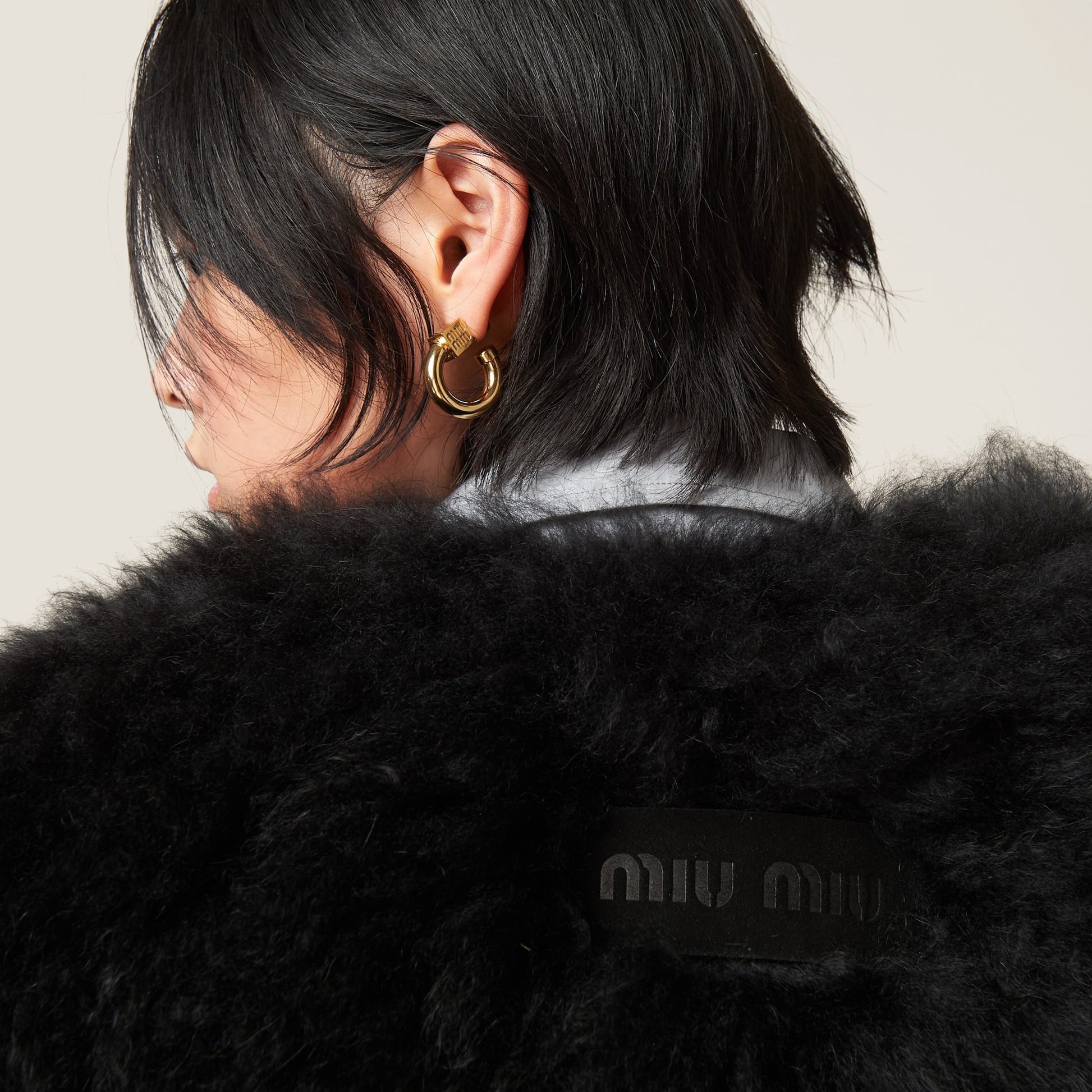 Black Goatskin Kidassia Jacket