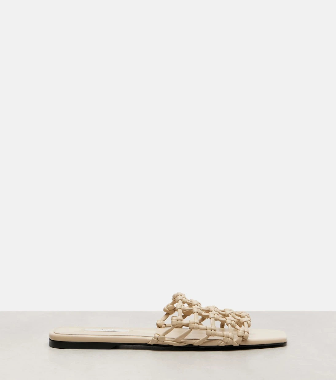 Toteme - Woven leather slides
