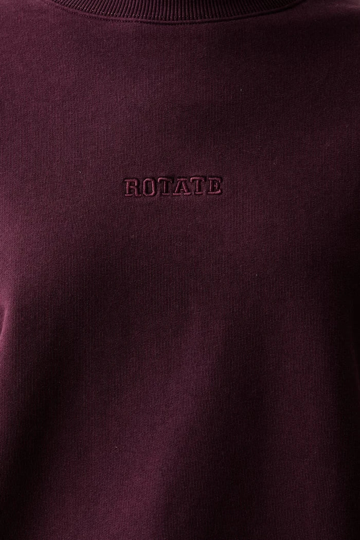 Rotate kadın pamuklu sweatshirt