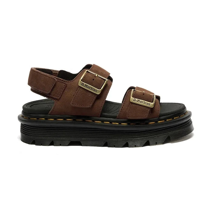 Dr. Martens platform kadın nubuk sandalet ZebZag Sandal