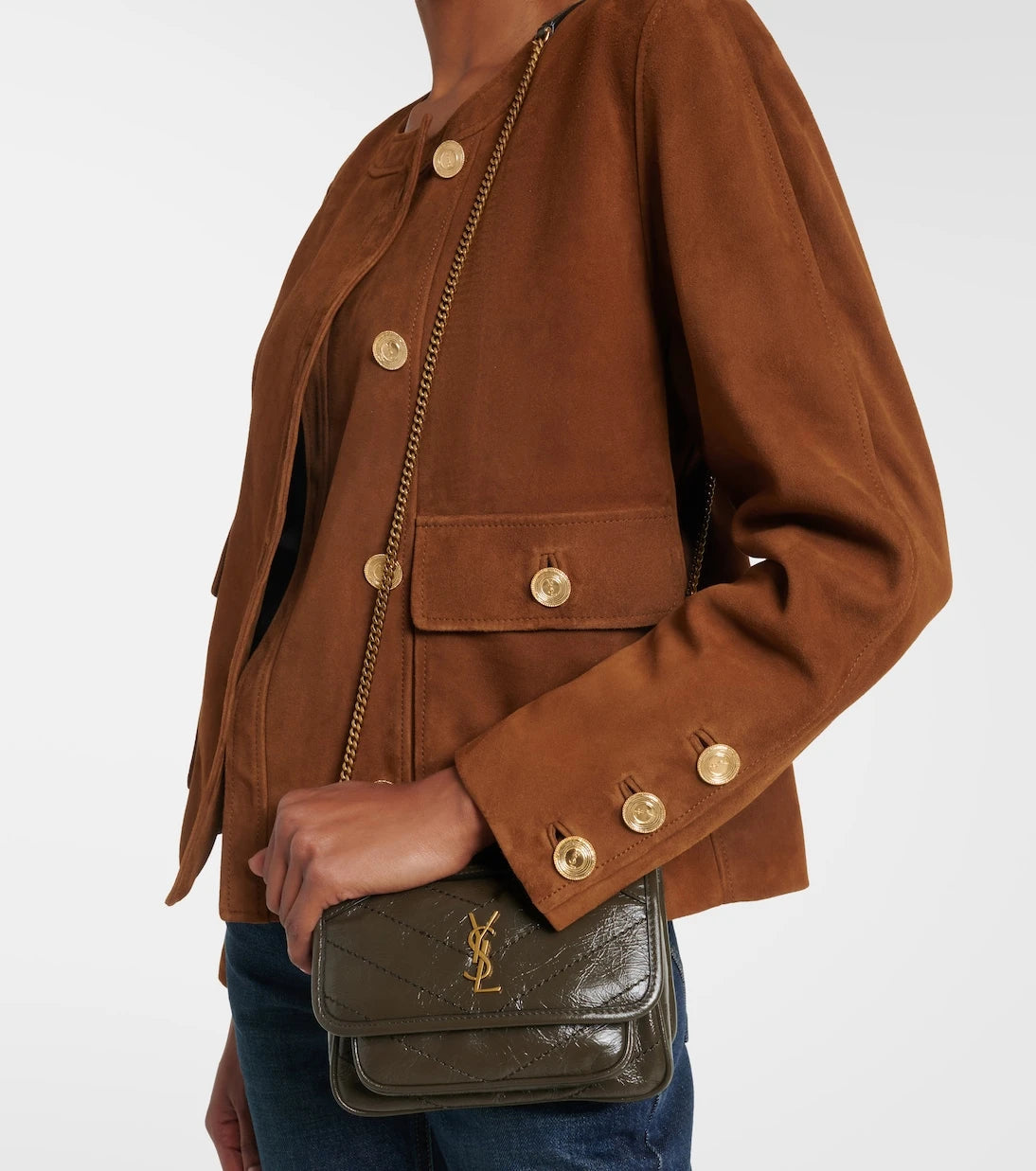 Saint Laurent - Niki Mini leather shoulder bag