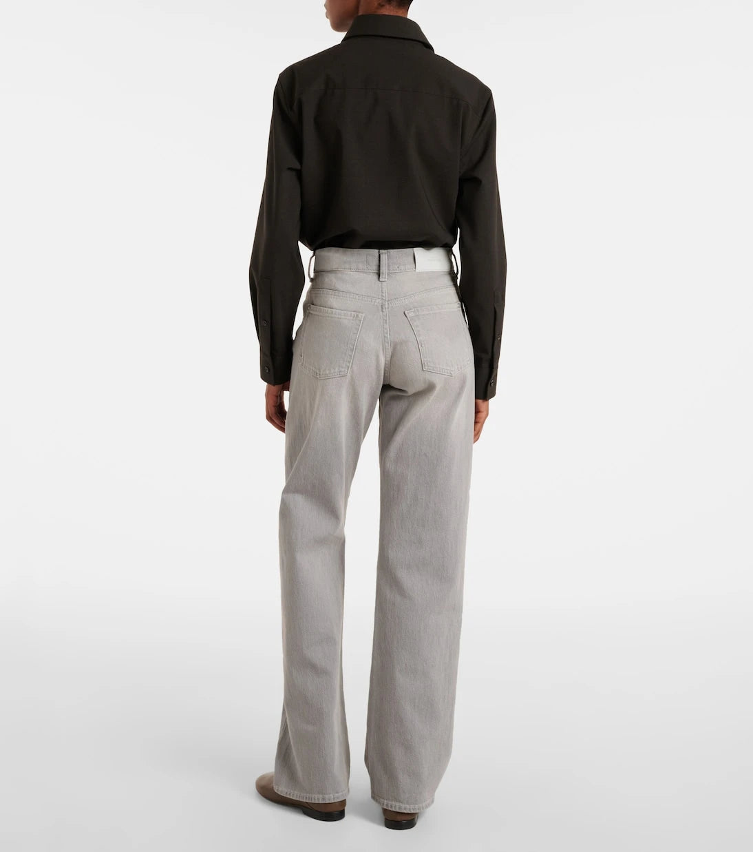 7 For All Mankind - Tess mid-rise straight jeans
