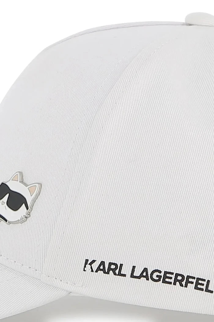 Karl Lagerfeld Çocuk Pamuk Şapka Vizörlü