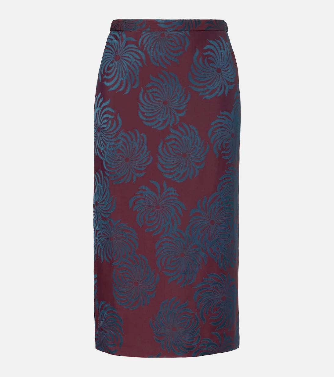 Dries Van Noten - تنورة ميدي مطبوعة