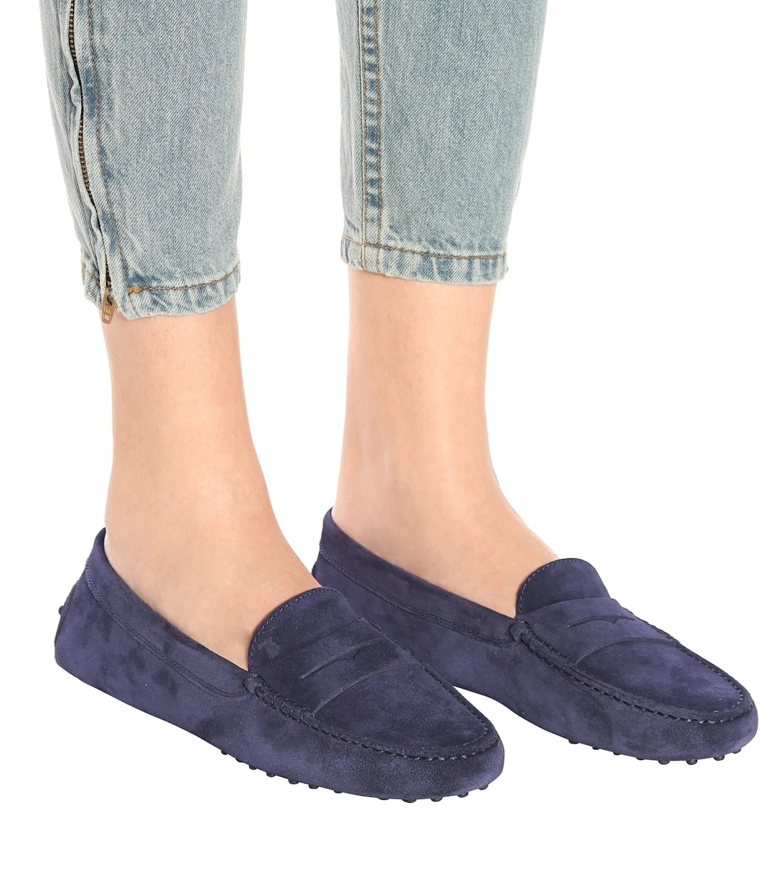 Tod's - Gommino suede loafers