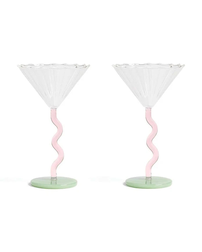 &k amsterdam Coupe Curve Set 150 ml (2’li) Şarap Kadehi Seti