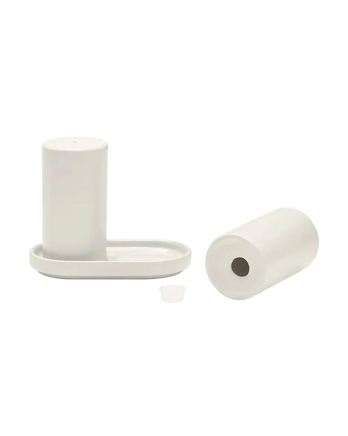 Blomus Pilar 9 cm Tabaklı Tuzluk ve Biberlik