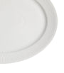 Royal Copenhagen White Fluted Oval Dish (34cm x 27.5cm)