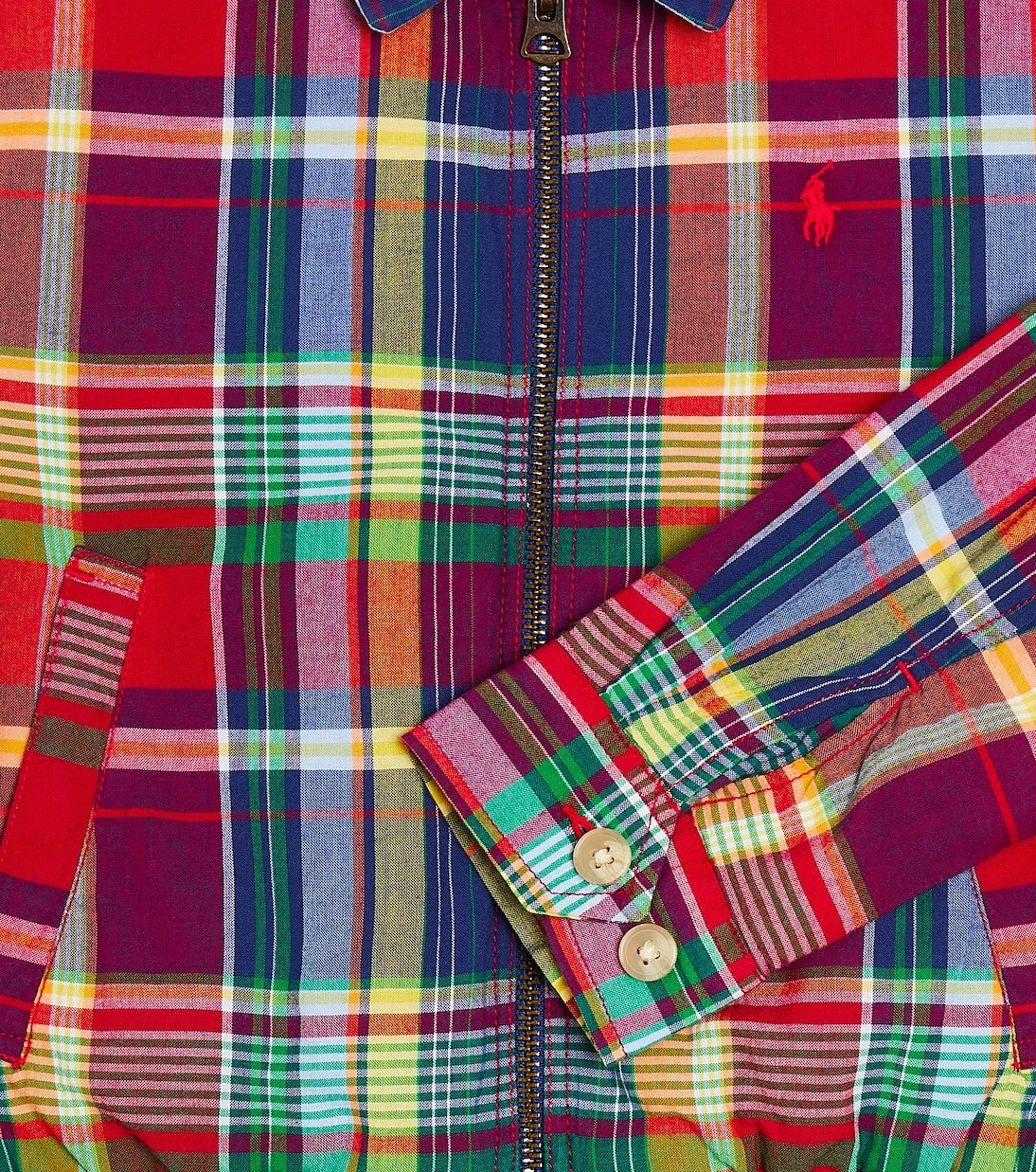 Polo Ralph Lauren Kids - Plaid cotton jacket