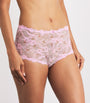 Multi Stretch-Lace Boyshorts