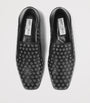 Jimmy Choo Multi Eliot Nappa Eyelet Slippers