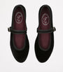 Flabelus Black Velvet Antonia Mary Janes