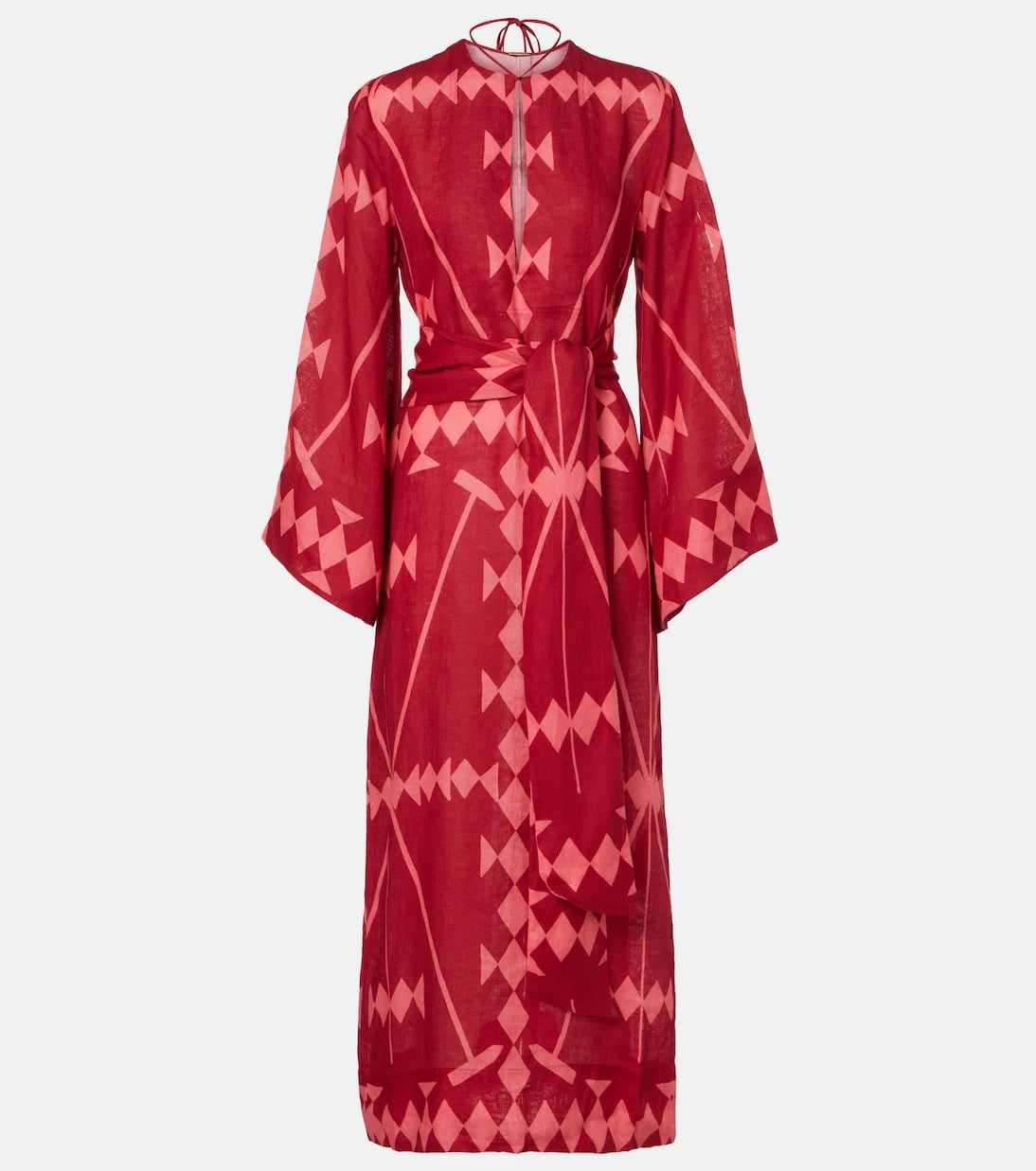 Johanna Ortiz - Printed linen maxi dress
