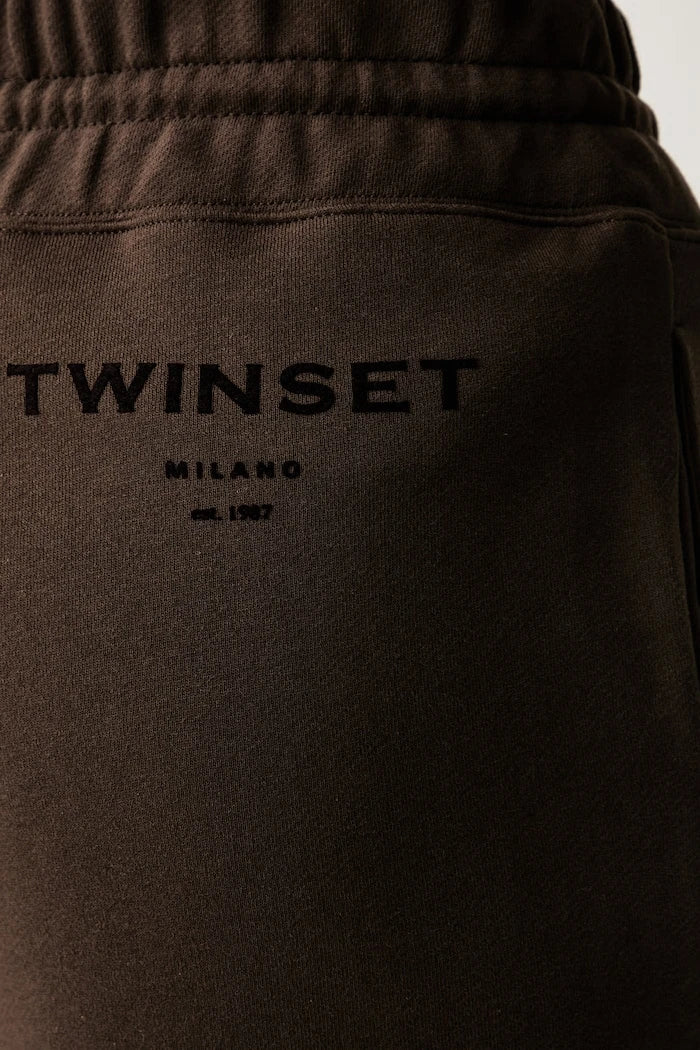 Twinset pamuklu kadın eşofman altı