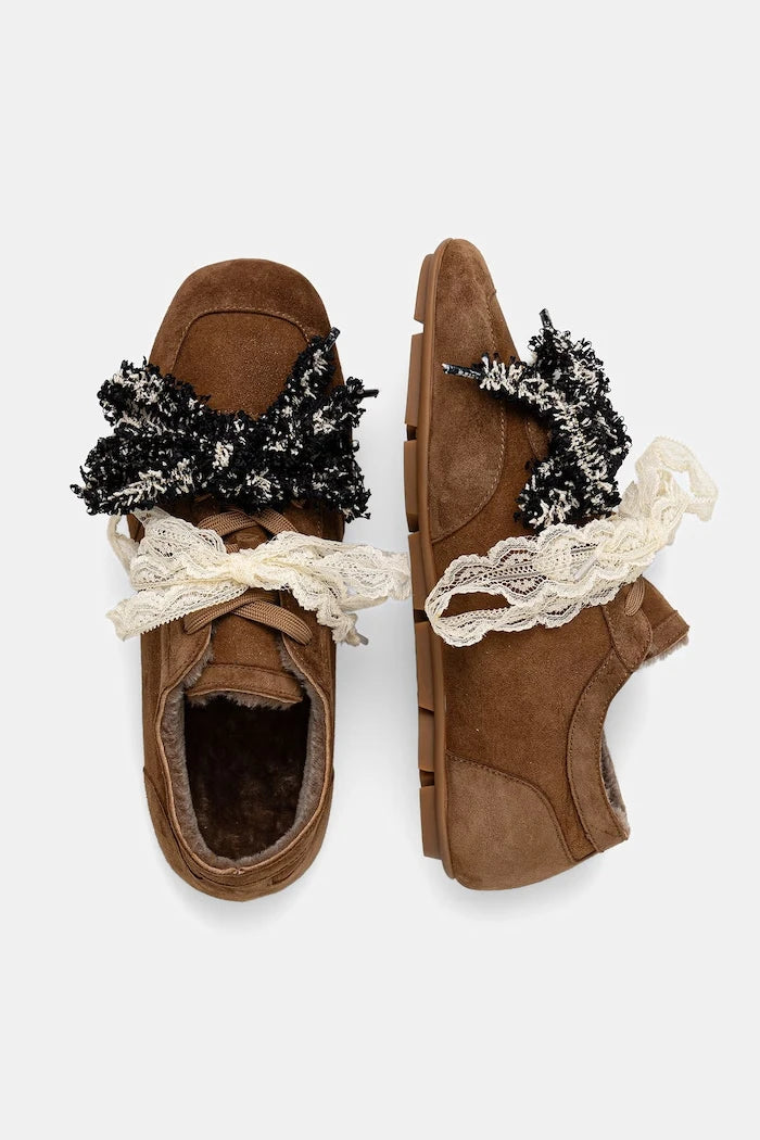 Kadın süet sneaker