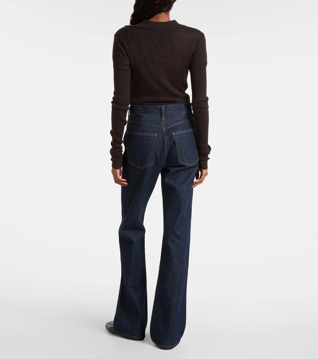 Agolde - Leena mid-rise flared jeans