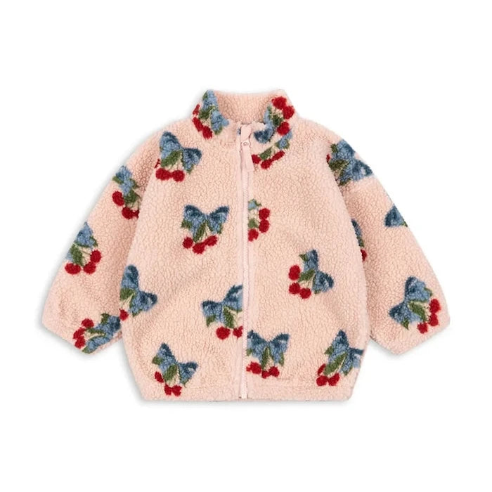 Детско яке Konges Sløjd JODY TEDDY JACKET GRS