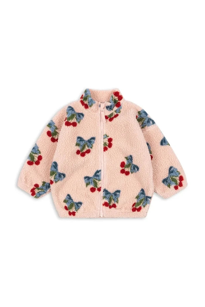 Детско яке Konges Sløjd JODY TEDDY JACKET GRS