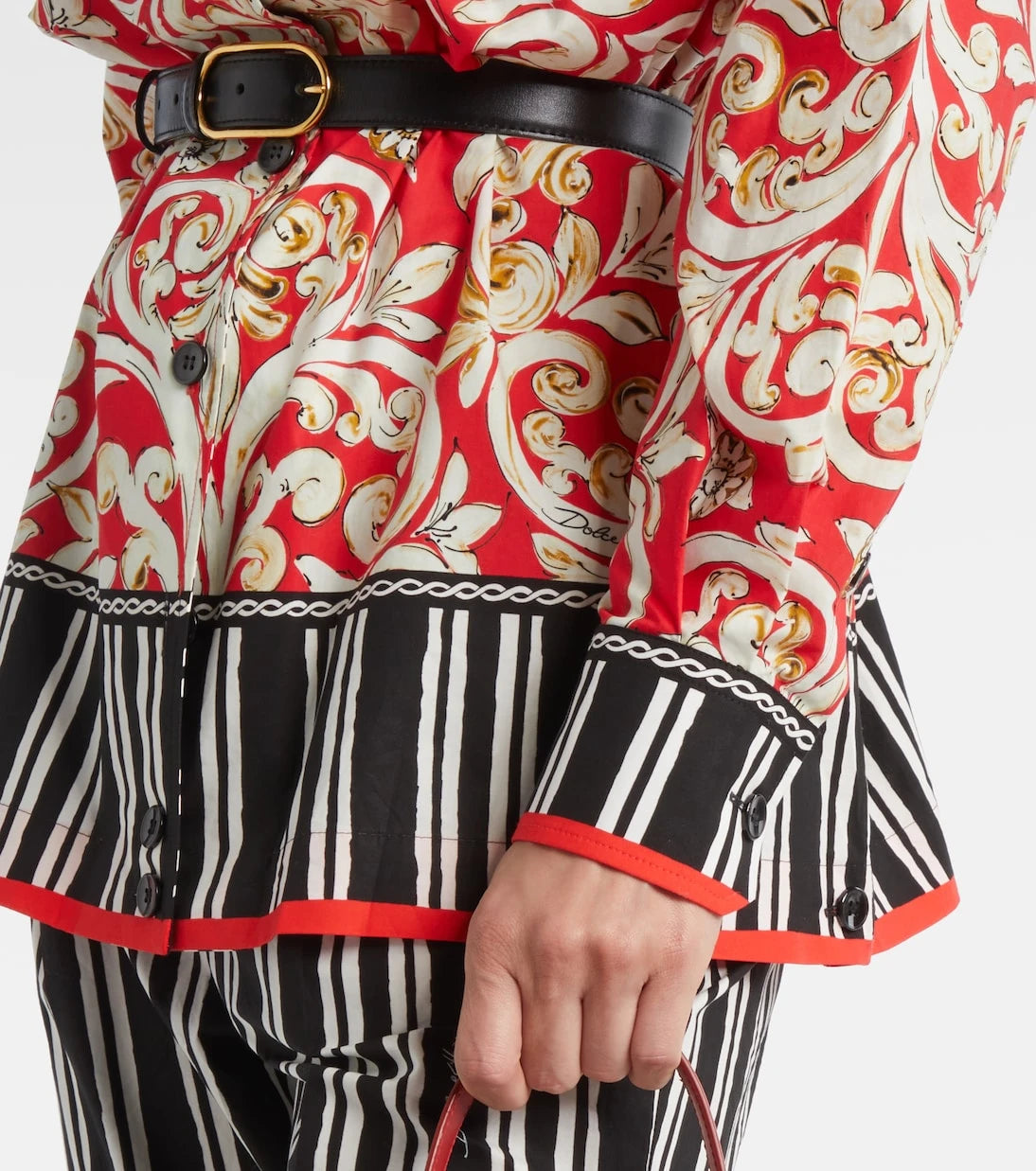 Dolce&Gabbana - Printed cotton shirt