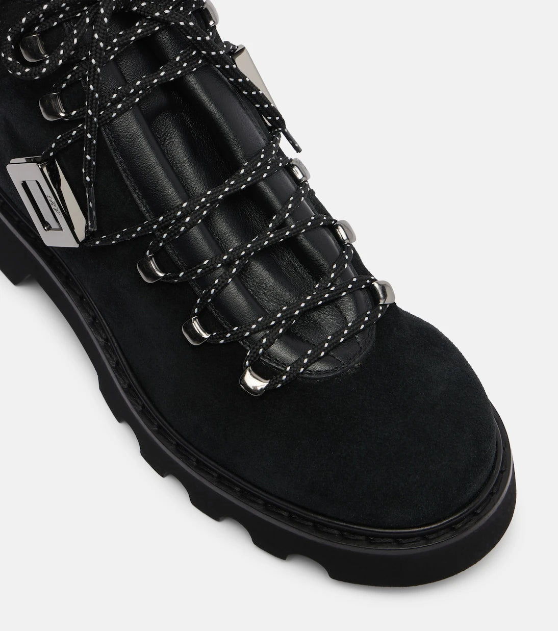 Roger Vivier - Viv' Rangers suede lace-up boots
