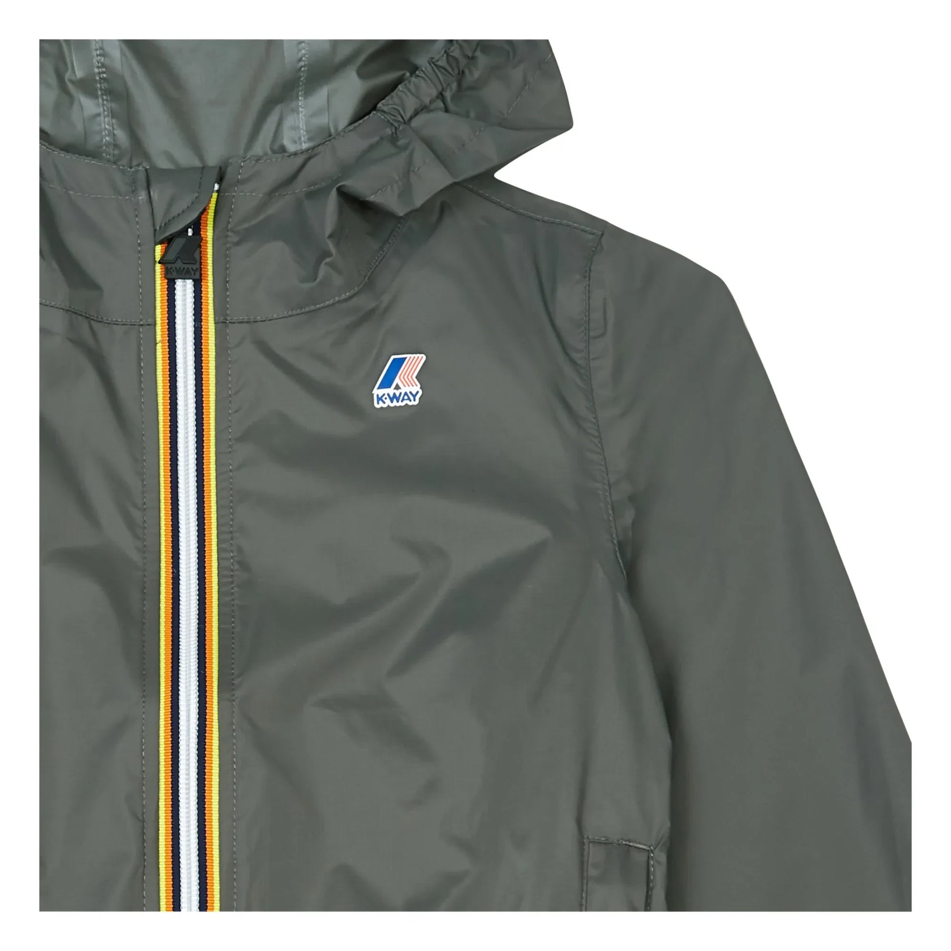 K-way - Le Vrai Claude Raincoat | Grey-green