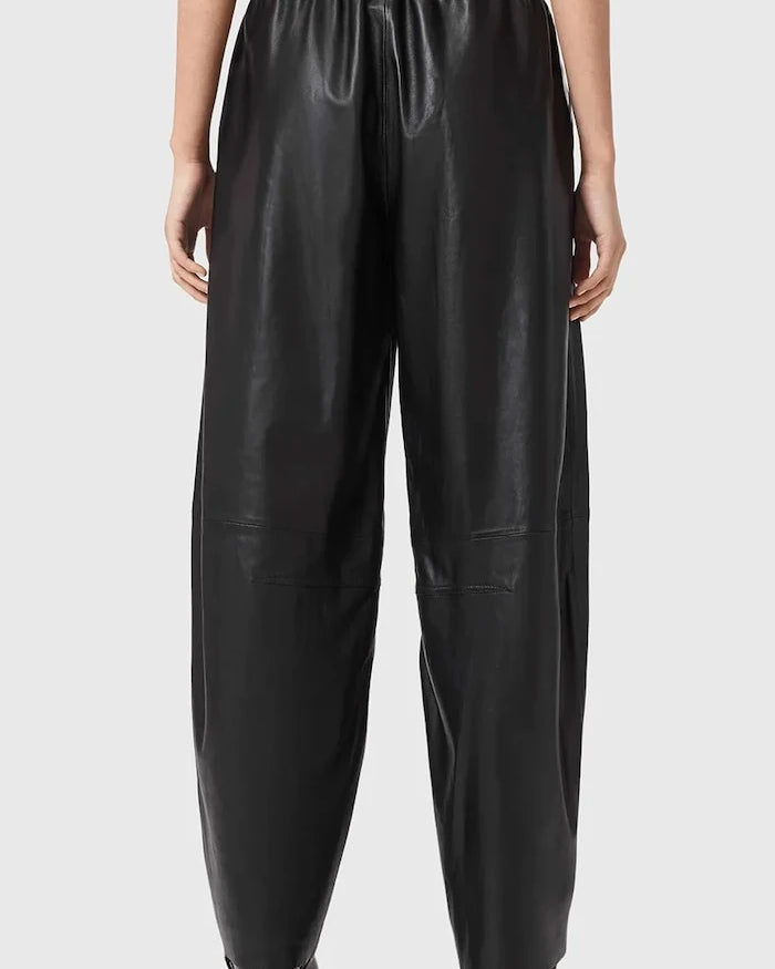 AllSaints ETTA Deri Pantolon