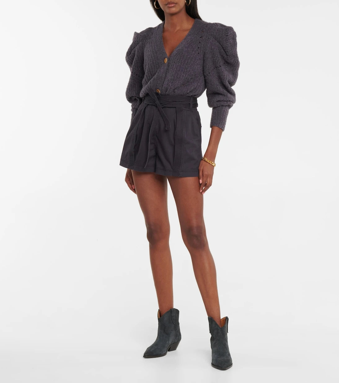 Ulla Johnson - Gavin belted cotton shorts