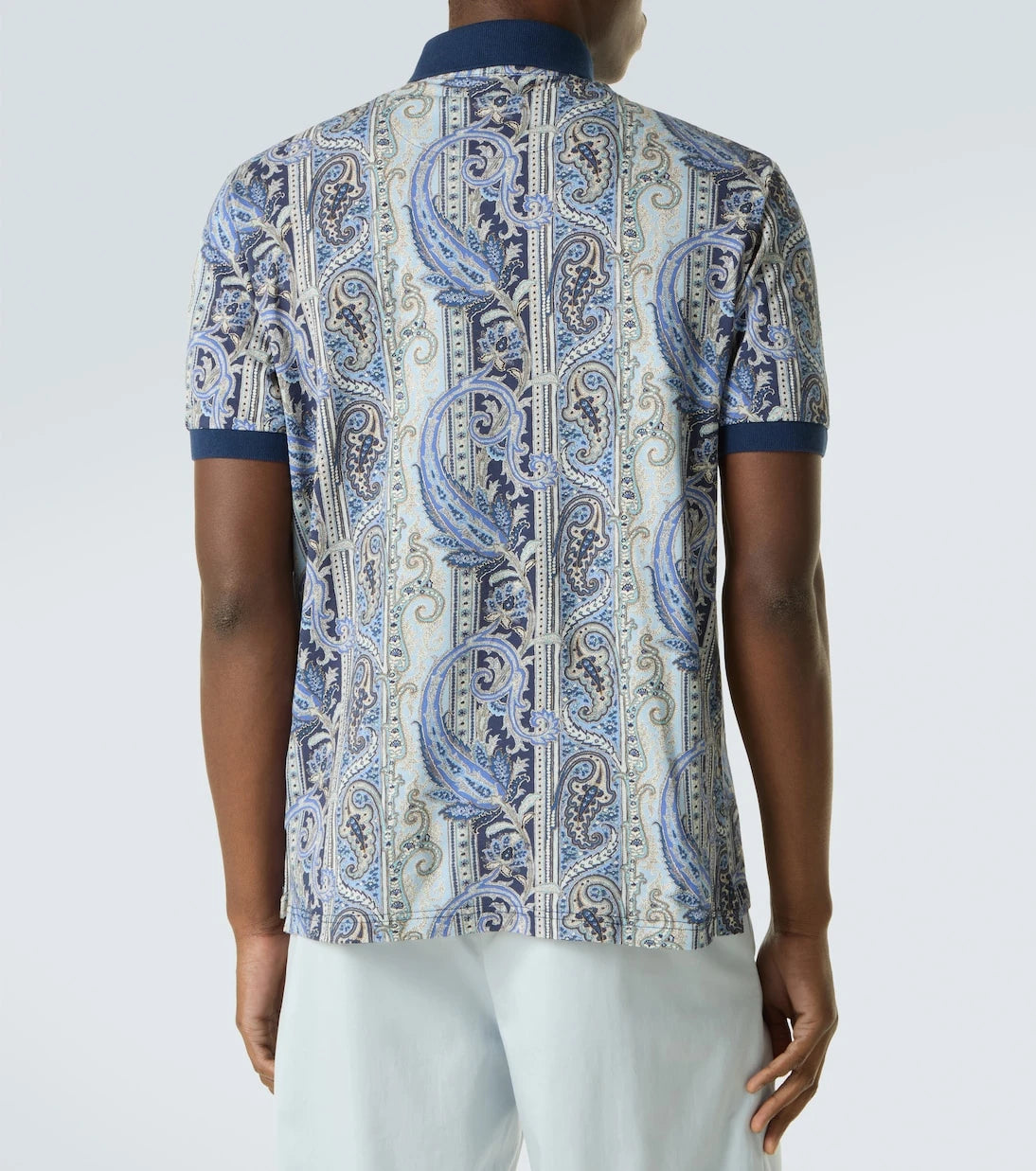Etro - Paisley cotton polo shirt