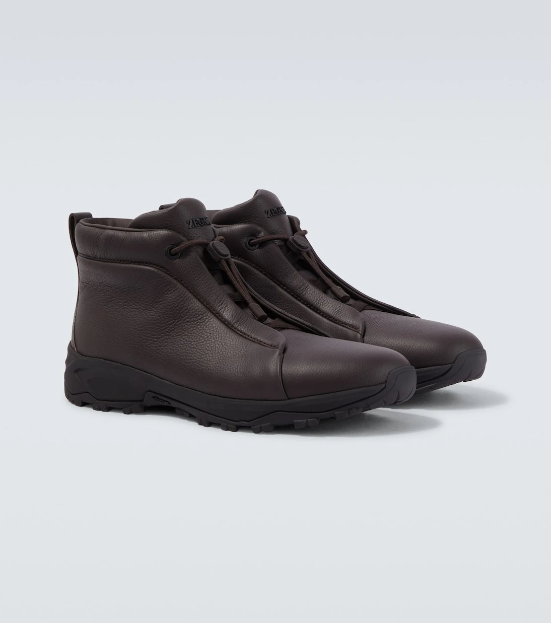 Zegna - Triple Stitch Vetta leather sneakers