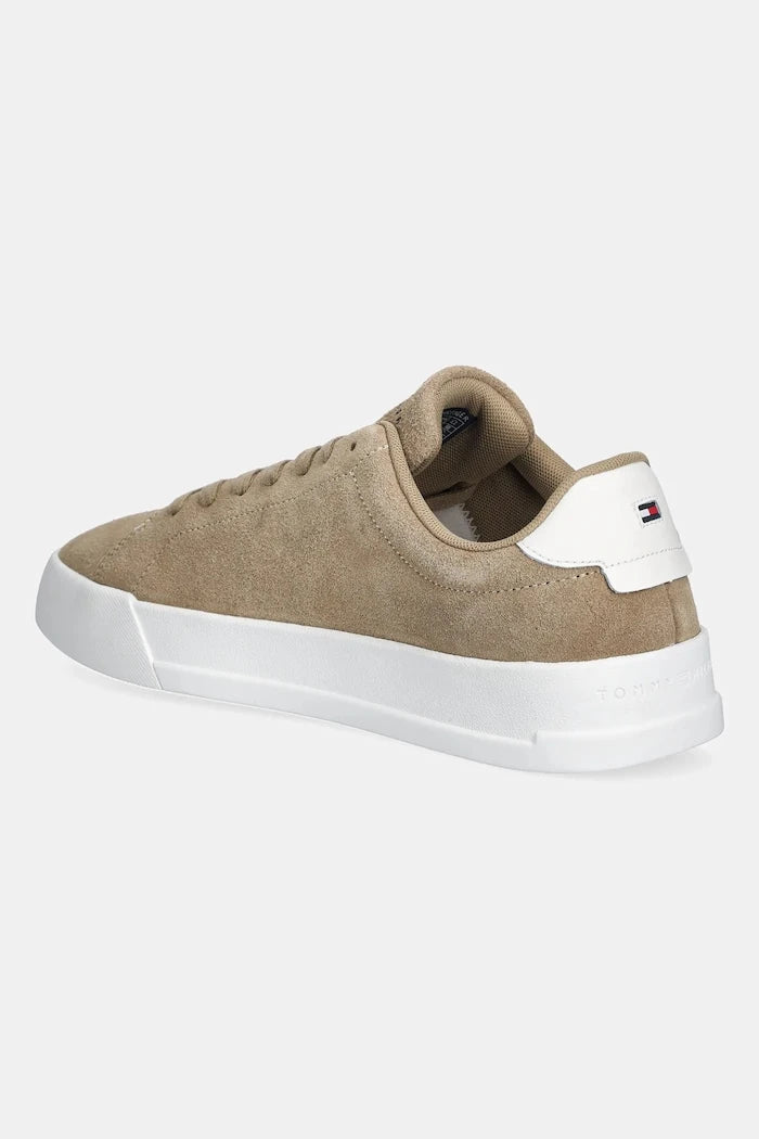 Велурени маратонки Tommy Hilfiger TH COURT CORE SUEDE