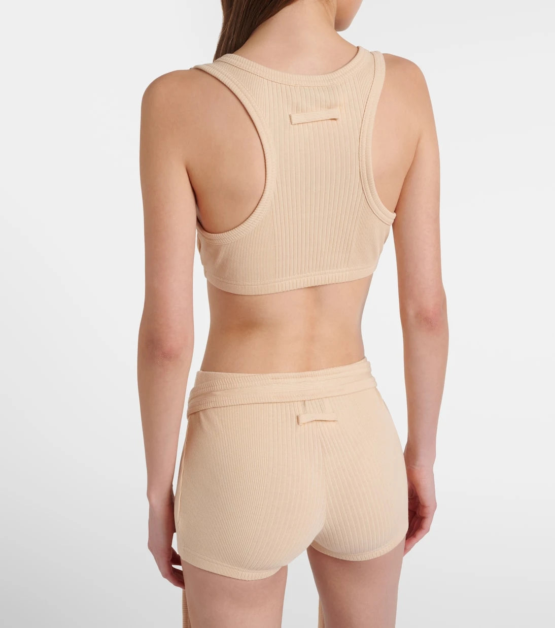 Jean Paul Gaultier - Ribbed-knit cotton shorts