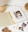 Blush and Gold Safari Baby Photo Album