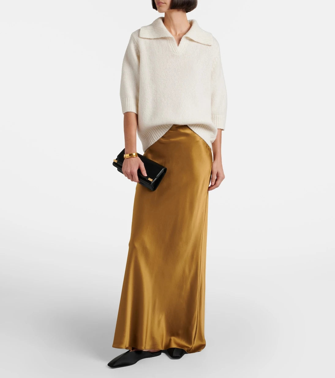 Lisa Yang - Lailai cashmere and silk polo sweater