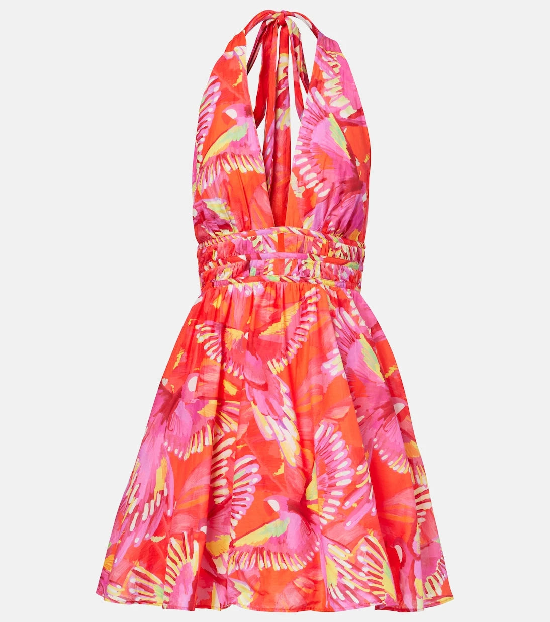 Farm Rio - Printed cotton minidress