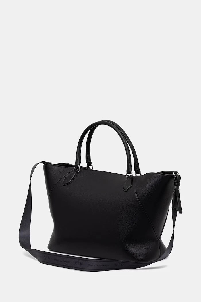 Armani Exchange kadın tote çanta, suni deri