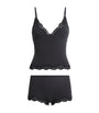 Fits Everybody Lace-Trim Cami and Shorts Set