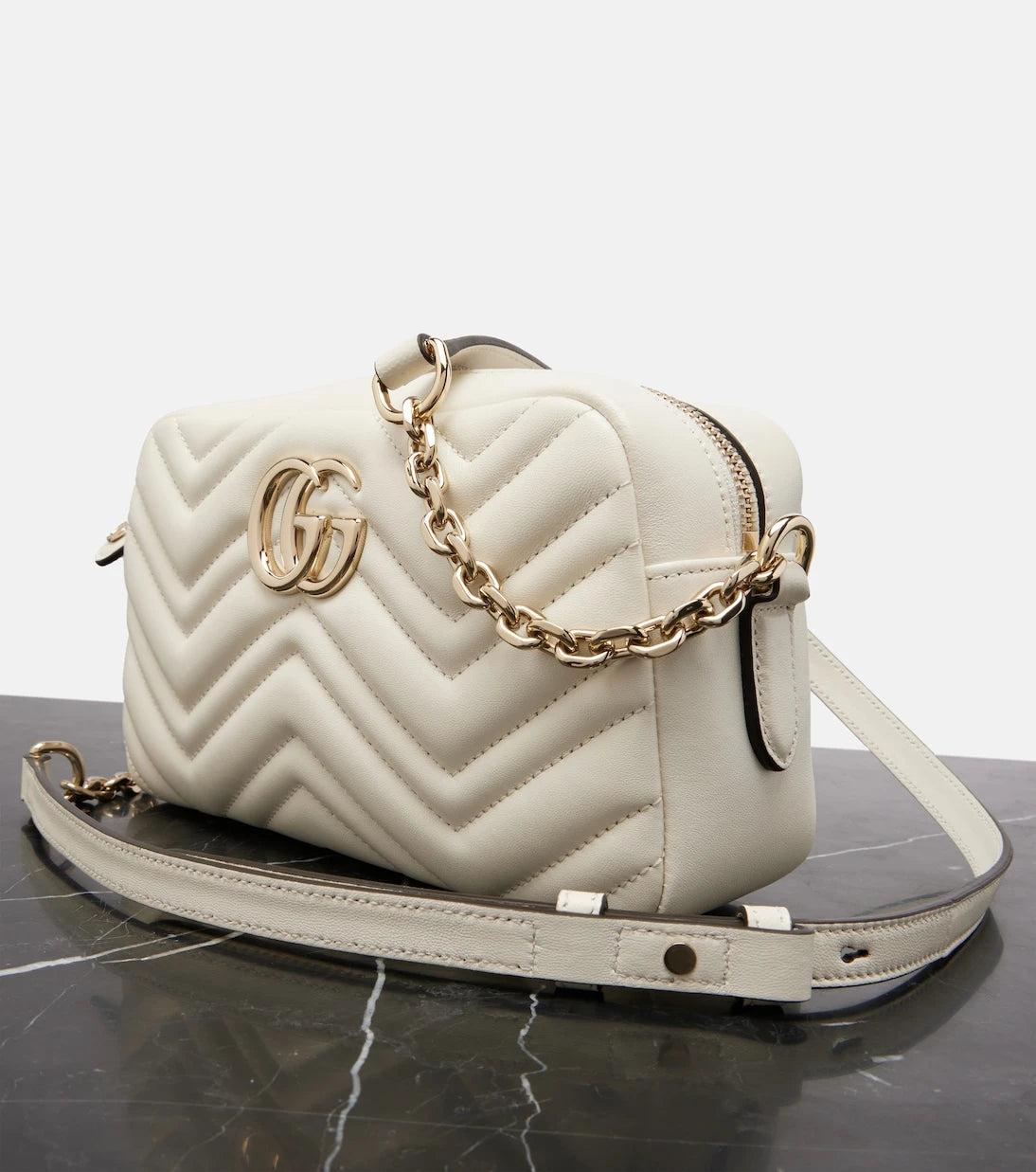 Gucci - GG Marmont Small leather crossbody bag