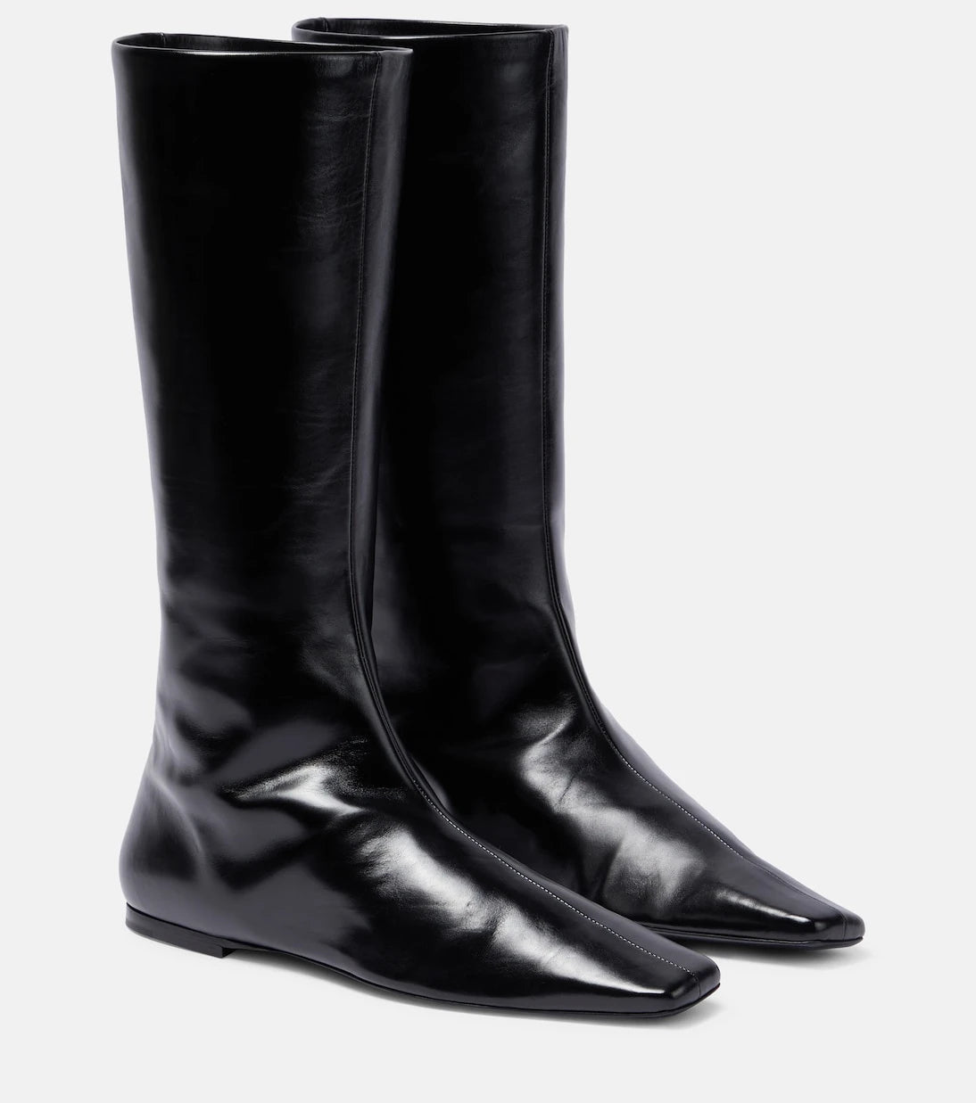The Row - Bette leather knee-high boots