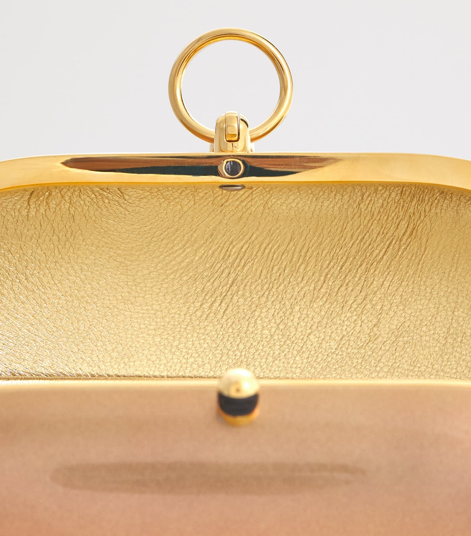 Oval Elina Clutch Bag