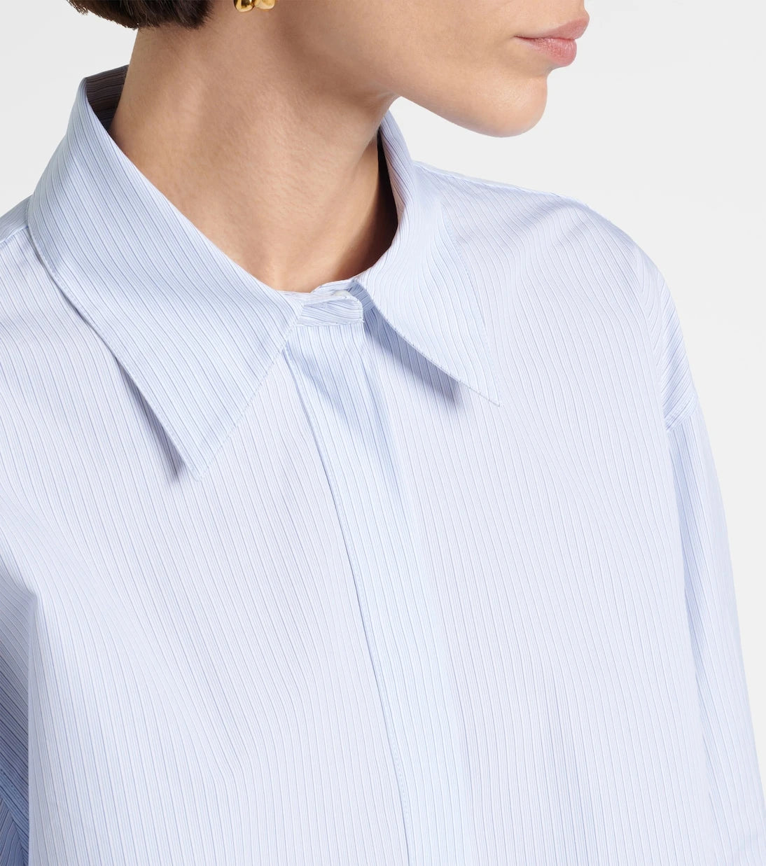 Jil Sander - Friday cotton poplin shirt