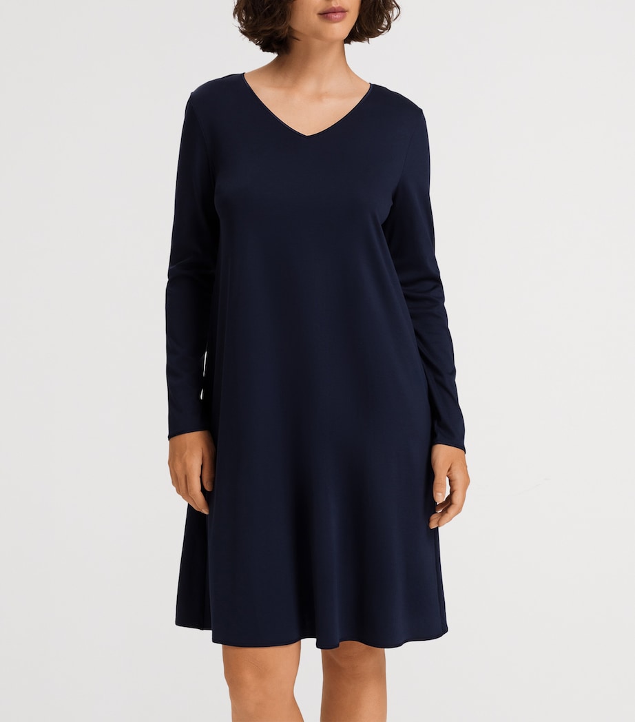 Cotton Long-Sleeve Nightdress