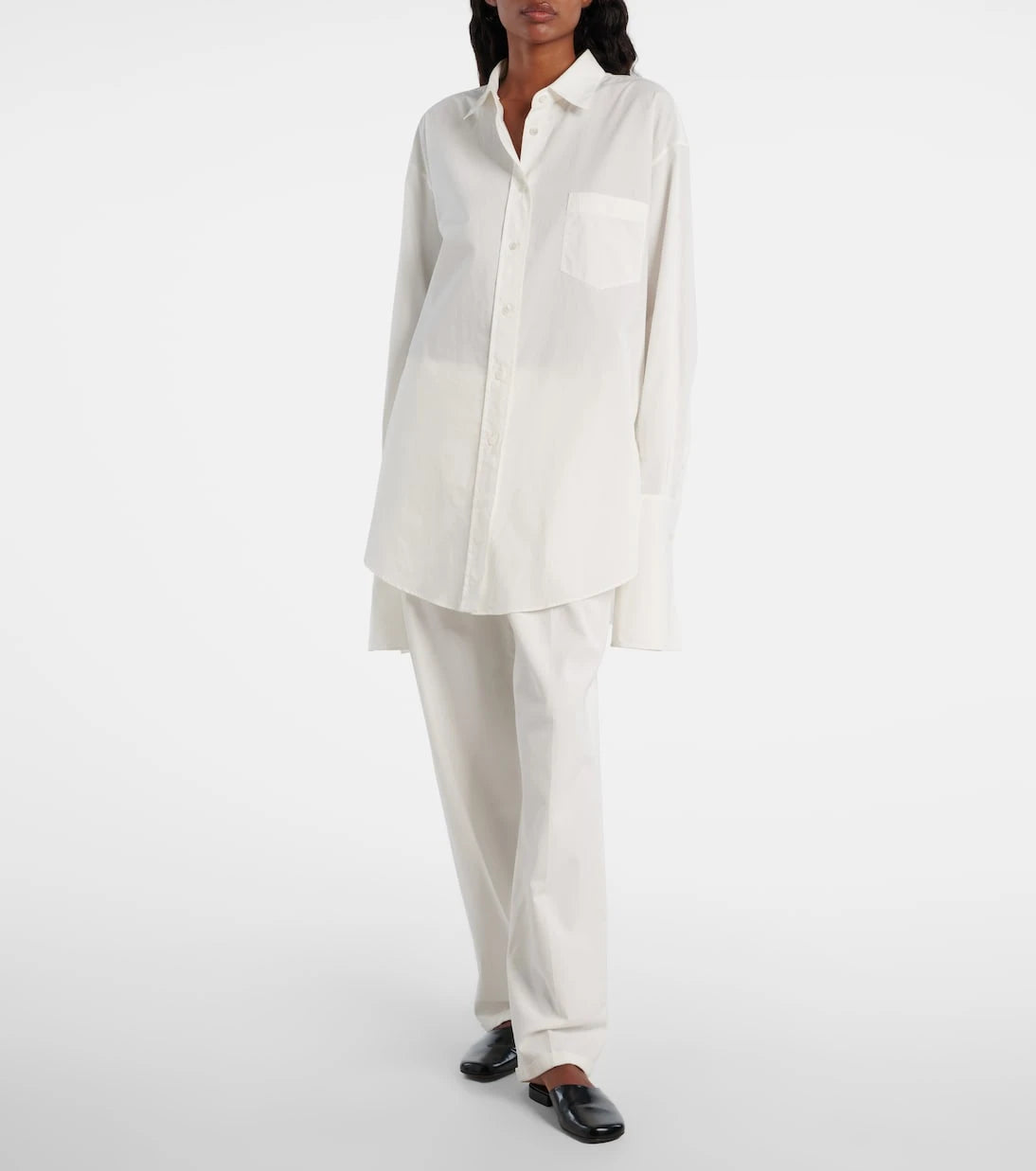 The Row - Ment cotton poplin shirt
